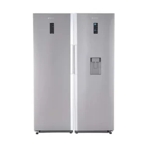 یخچال فریزر دوقلو اسنوا مدل SRDi/SFDi-M210 ظرفیت ۳۸ فوت نقره ای