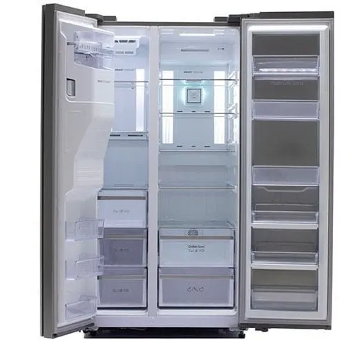 یخچال فریزر ساید بای ساید اسنوا مدل ARS3Di-L300 ظرفیت ۳۵ فوت با بار خانگی و یخساز اتوماتیک